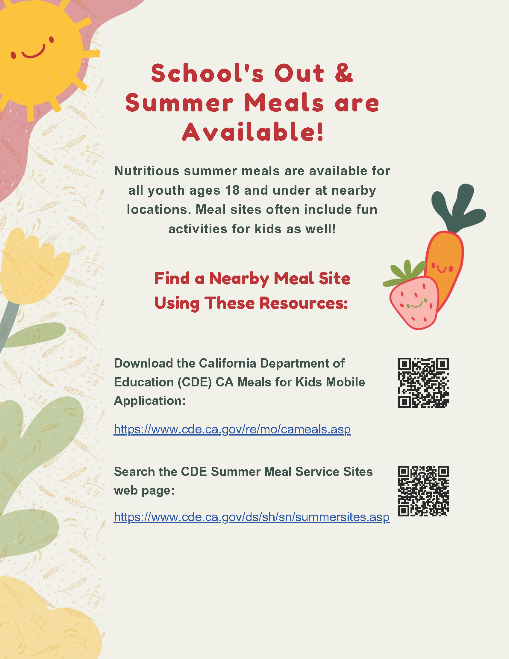 Summer Meals